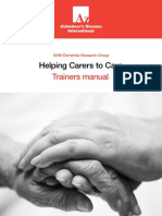 Helping Carers Trainers Manual