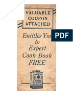 Watkins Cocoa Recipe Pamphlet