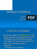 Disnea Cronica