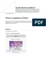 Why Is Rigor Mortis Absent in Anthrax