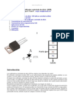 Rectificador Controlado Silicio SCR