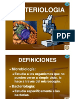 Bacteriologia Generalidades