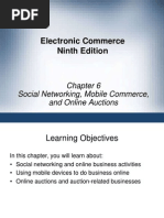 Social Networking, MCommerce & Online Auctions