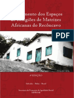 Livro Mapeamento Reconcavo