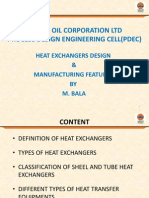 HEAT EXCHANGERS M