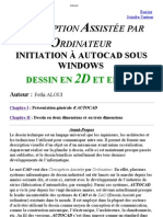 Autocad Cours D'université de Nantes