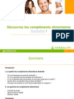 Herbalife: Les Gammes de Compléments Alimentaires