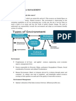 Environment Mangament Notes 1