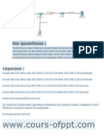 Exercice ACL + Corrigé