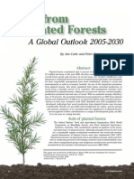 Wood From Planted Forests: A Global Outlook 2005-2030