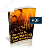 Secrets To Increasing Your Metabolism Bonuses