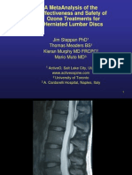 A Metaanalysis of The Effectiveness and Safety of Ozone Treatments For Herniated Lumbar Discs