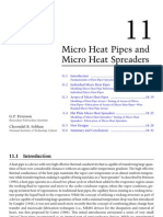 Micro Heat Pipes and Micro Heat Spreaders - Peterson