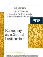 Economy As A Social Institution