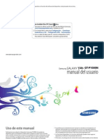 Samsung GT-P1000N Galaxy Tab - Manual de Usuario PDF