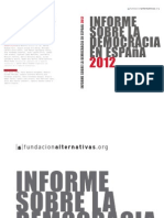 Informe Sobre La Democracia en España