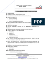 Requisitos para Permisos de Construccion