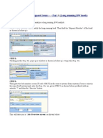 SAP BPC BW Production Support Issues