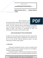 Ação de Execução de Nota Promissoria Batista