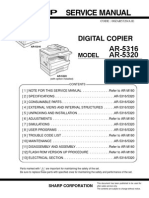 Sharp AR-5316 - 5320 - SM