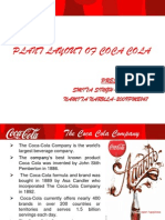 Plant Layout of Coca Cola: Presented By: SMITA SINGH-2009PMB136 NAMITA NARULA-2009PMB147