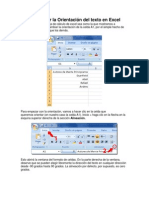 Cómo Cambiar La Orientación Del Texto en