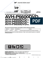 Avh P6600DVD