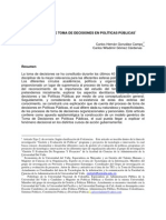 Decisiones en Politicas Publicas PDF