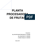 Planta Procesadora de Frutas