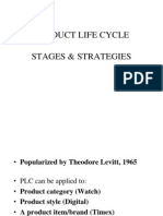 Product Life Cycle Stages & Strategies