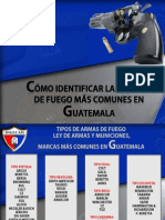 Identificación de Las Armas de Fuego