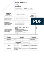 SESIÓN DE APRENDIZAJE - El Dialogo