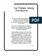 Creative Problem Solving Juntune PDF