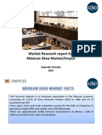 Market Research Report For Mexican Shoe Market/Emyco: Gajendra Sisodia GSO