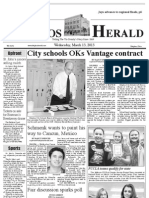 City Schools Oks Vantage Contract: Elphos Erald