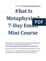 Metaphysics e Course PDF