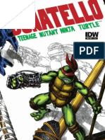 Teenage Mutant Ninja Turtles Color Classics Micro-Series: Donatello Preview