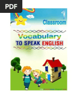 Let's Speaking English, Speaking 1, Things in The Classroom