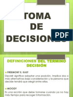 Toma de Decisiones