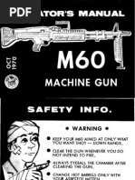 m60 Machine Gun Manual