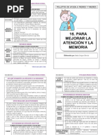 16 Mejorar Atencion y Memoria PDF