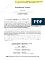 The Evolution of Language