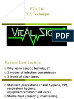 PTA 210 PTA Technique: Vital Signs