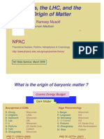 Edms, The LHC, and The Origin of Matter: M.J. Ramsey-Musolf