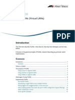 Vlans (Virtual Lans) : Alliedware Plus™ Os Overview of