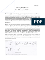 Nitrating Methyl Benzoate