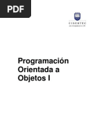 Programacion Orientada A Objetos I