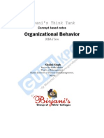 Organizational Behavior