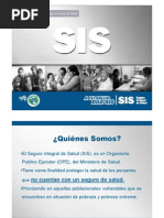 EXPOSICION - Cobertura SIS Gratuito Independiente Empresas MEF