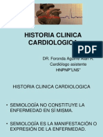 Clase Historia Clinica Semiologia Cardiovascular